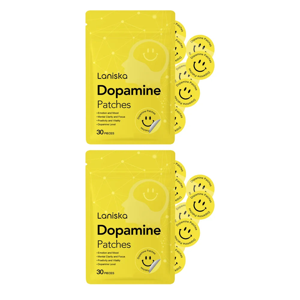 Dopamine Supports Patch Provide Positive Mindset Focus Enhancement Relieve Fatigue Increase Vitality Wellness Body Care Patch