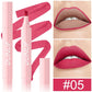 5 Color Long Lasting Lip Liner Lipstick Pencil Waterproof Velvet Matte Lipsticks Sexy Red Lip Contour Pencil 2in1 Lip Marker Pen