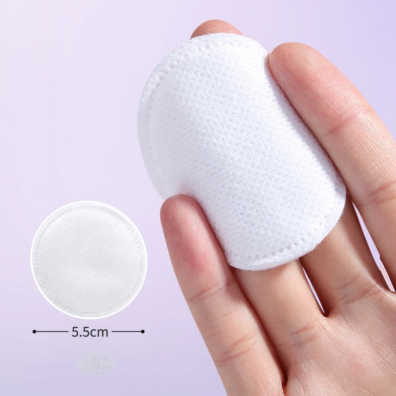 100/400pcs Cotton Pads Disposable Clean Cotton Face Nail Polish Remover Round Soft Face Cleansing Remover Makeup Cotton Pads