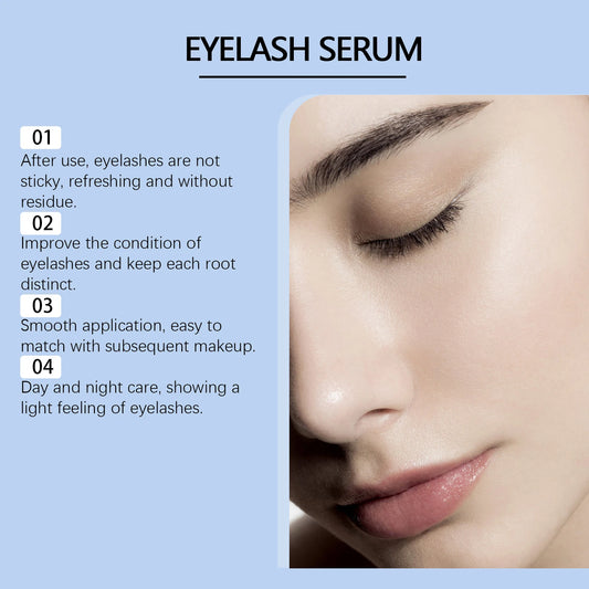 Jaysuing Eyelash Growth Serum Lengthening Lash Powerful Makeup Thicker Lashes Natural Curling Lash Lifting Care Products Beauty