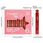 6-Lasting Stick Waterproof Lip Cover - Long Glossy Lipstick with Transparent Surface - Perfect Christmas Gift for Her