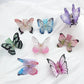 Simulation Butterfly Hair Claw Acrylic Claw Clip Temperament Grab Hair Clips for Girls Ins Trendy Hair Accessories Gift