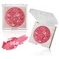 Pearlescent Shimmer Blush Powder, Single-color Blush, Fine Powder, Improves Skin Tone, Blush Without Flying Powder