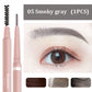 1.5mm Ultra Fine Double-Ended Eyebrow Pencil Automatic Rotating Natural Waterproof Long Lasting Professional Eyebrow Pen Makeup