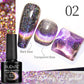 PUENTE 7.5ML Vibrant Blue Cat Eye Gel Nail Polish High Glossy Long-Lasting Soak Off UV Semi-Permanent Nail Art Varnish Manicure