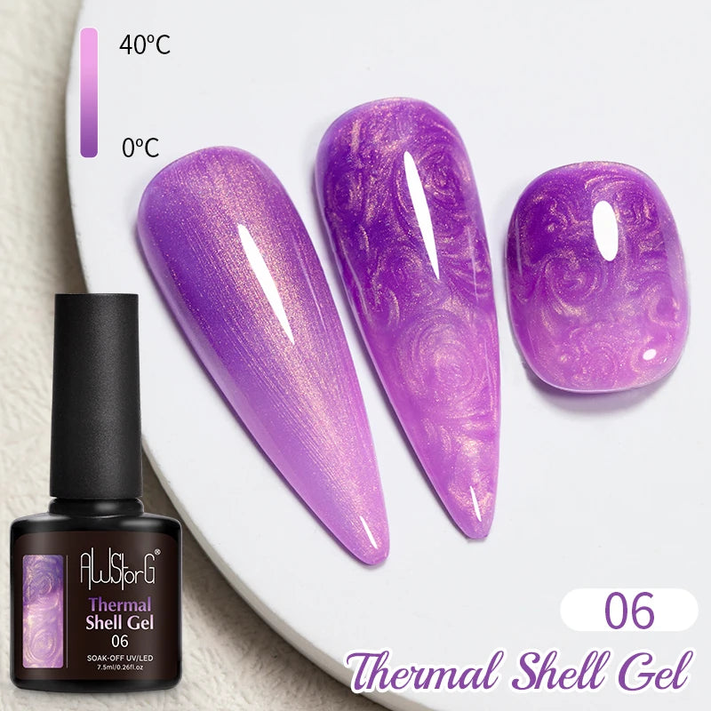 AWStorG 7.5ml Starlit Cat Magnetic Gel Nail Polish Must need Black Gel-Polaris Light Soak Off UV Gel Varnis Semi Permanent DIY