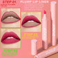 5 Color Long Lasting Lip Liner Lipstick Pencil Waterproof Velvet Matte Lipsticks Sexy Red Lip Contour Pencil 2in1 Lip Marker Pen