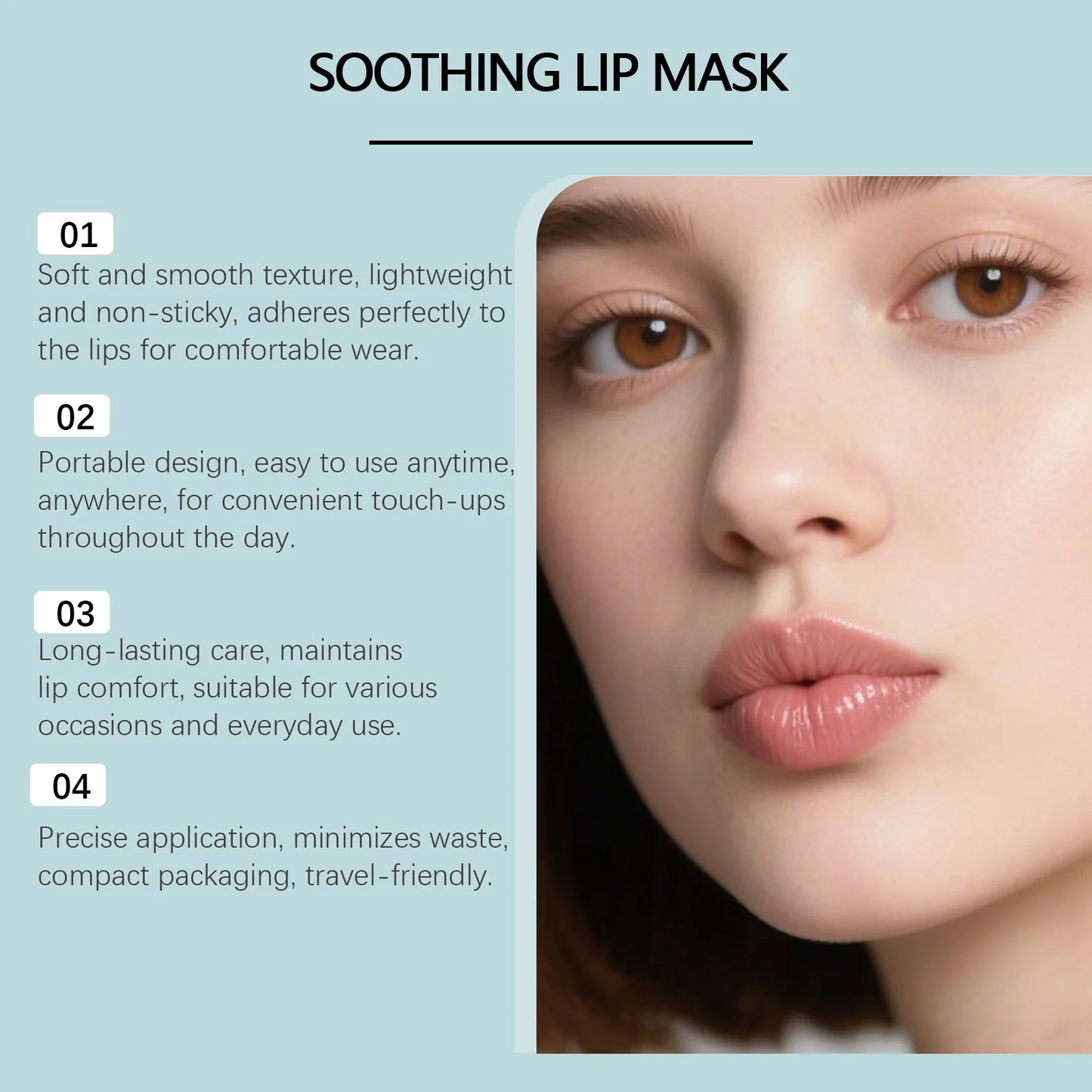 Lip Mask Repair Cracking Skin Treatment Exfoliating Remove Dark Lips Improve Dryness Lip Hydration Lightweight Nourishing Care