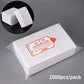 1000/600/500/100pcs Lint-Free Nail Cotton for UV Gel Polish Removal Wipes Paper Pads 100% Cotton Soft Non Woven Nail Cleaner Pad