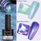 PUENTE 7.5ML Golden Gems Cat Magnetic Gel Nail Polish Pink Brown Blue Colors Golden Glitter Cat Eye Soak Off UV Nail Art Varnish