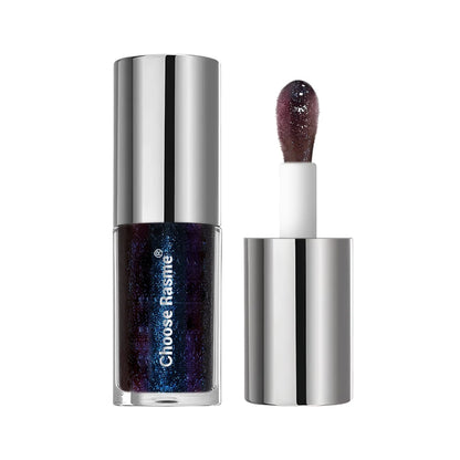 Purple Lip Gloss Moisturizing Mirror Water Gloss Solid Color Lip Gloss Film Forming Non Filling Gloss Lipstick