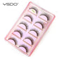 YSDO Eyelashes 3/5 Pairs Natural Long 3D Mink Lashes Fluffy Volume Mink False Eyelashes Cruelty Free Wispy Lashes Makeup Cilios