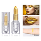 High-pigmented Gold Lipstick Shiny Metallic Matte Velvet Waterproof Long Lasting Sexy Gold Lip Gloss Women Lip Makeup