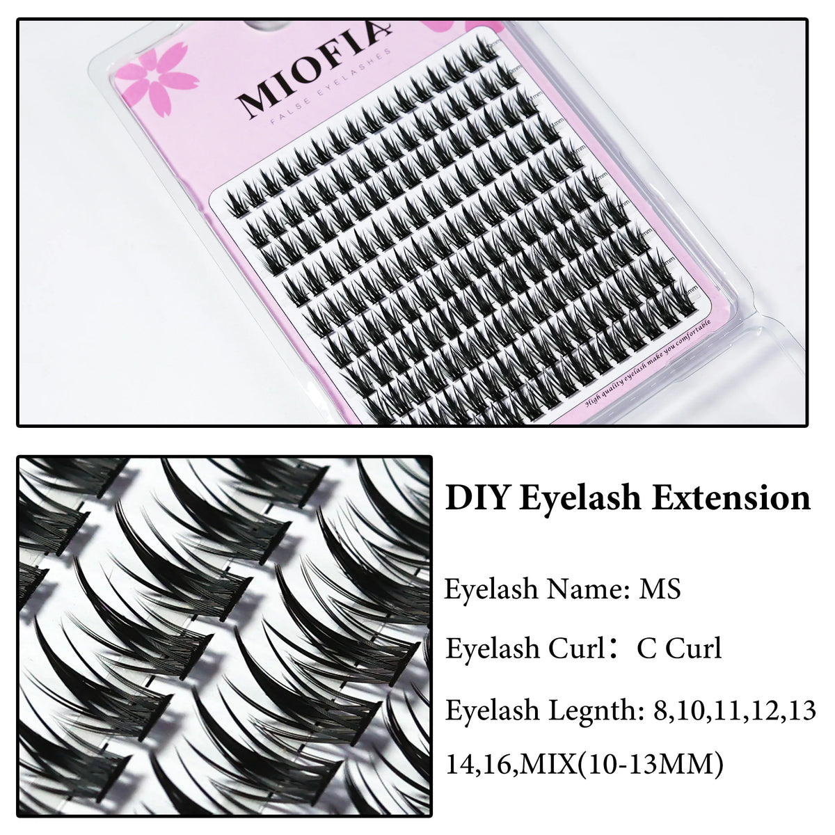 160 Bunches Mink Eyelashes 3D Natural Wispy Russian Volume Individual Eyelash DIY Eyelash Extension Makeup Tool Lashes Wholesale