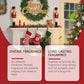 Christmas Aromatherapy Essential Oil Set  Long Lasting Fragrance 6 Holiday Scents Festive Scents & Relaxing Atmosphere 6x10ml