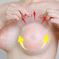 Reusable Women Breast Petals Lift Nipple Cover Invisible Petal Adhesive Strapless Backless Stick on Bra Silicone Breast Stickers