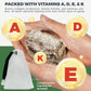 ELAIMEI African Black Soap 100g x 2, Handmade Natural Bar Deeply Moisturizes & Balances Oily Skin