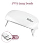LULAA 54W USB Cabin UV LED Nail Gel Led Lamp for Nails Accessories Professional Material Nail Drying Lamp for All Manicure