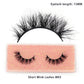 LEHUAMAO Maquiagem Short Natural Soft Mink Lashes Volume Fluffy Wispy Lashes 12mm-15mm False Eyelashes Eyelash Extensio Makeup
