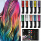 10PCS Children Multi Color Hair Dye Comb Set Fashion Makeup Toy Kits Disposable Hair Dyeing Comb Toys For Girl Paint Hair