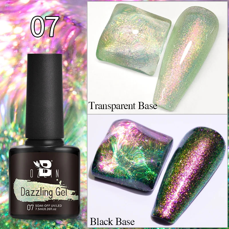AWStorG 7.5ml Starlit Cat Magnetic Gel Nail Polish Must need Black Gel-Polaris Light Soak Off UV Gel Varnis Semi Permanent DIY