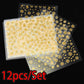 12sheets Laser Sliver Snowflakes/snowballs 3D Christmas Nail Art Decals Dreame Laser Santa Claus Snowman Nail Stickers Charms﻿