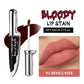 Lip Stain Kiss of Death Bloody Gothic Matte Long Lasting Waterproof Non Stick Color Darkens Over Time Vampire Makeup