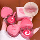 Luckgo Heart Dual Color Lip Mask: Creates Pink-Toned Lips and Provides Moisturizing Hydration, as Well as Lip Care and Wrinkle Improvement Effects. A Must-Have for the Winter Season with a Girlish Touch, and Also Suitable as