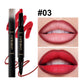 HANDAIYAN 2 in 1 Double-end Matte Lipstick Pencil Lipliner Waterproof Long Lasting Matte Lip Liner Pen 6 Colors Lipsticks Makeup