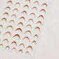 1pcs White 5D Pearl Lace Wave Lines Nail Art Stickers Elegant Exquisite Nail Decoration Decals DIY Self Adhesive Transfer Slider