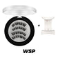 DINGSEN Magnetic Eyelashes 3D Natural False Eyelashes Reusable 4pcs Magnet Clip Set Lashes Extension makeup Tweezers Lash Set