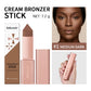 3D Bronzer Contour Stick Face Makeup Lasting Smooth Contour Bronzing & Contouring 2 IN 1 Creamy Bronze Stick Cosmetics 5 Colors