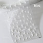 Flying Snowflakes Cold Winter Geometric Hexagon Star Romantic Adhesive Nail Art Stickers Embossment Rhinestone Manicure Decals