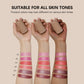 Lakerain 3in1 Cheek Lip Tinted Moistured Blush Stick Waterproof Easy Color Rouge Silky Smooth Blusher Cream Matte Contour Makeup