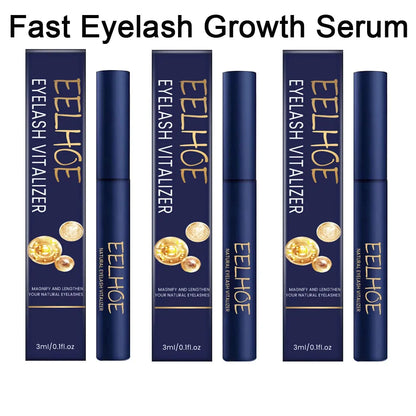 Fast Eyelash Growth Serum 7 Days Eyelash Enhancer Thicker Lashes Natural Curling Longer Fuller Makeup Lash Lift Care Products