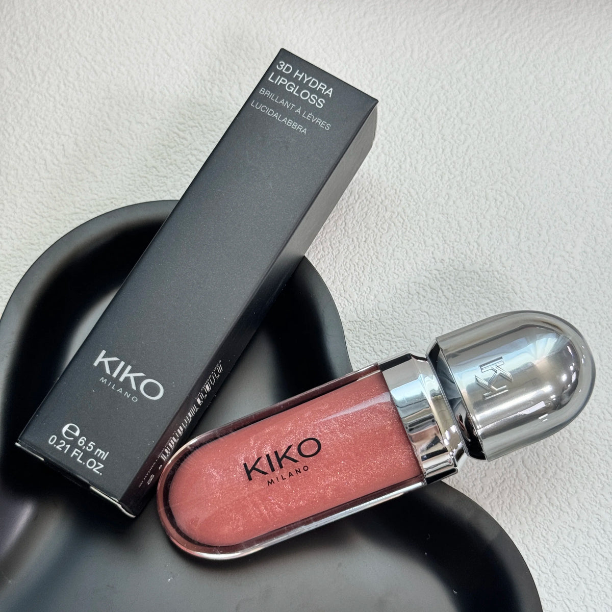 KIKO 3D Liquid Lip Gloss Mirror Colour Pearlescent Shimmer Moisturizing Waterproof Plump Glossy Lasting Not Fading Lipstick