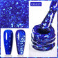 BORN PRETTY 10ml Sparkling Glitter Reflective Gel Nail Polish Sparkly Holo Shiny Pink Silver Black Gel Nail Art Salon Varnish