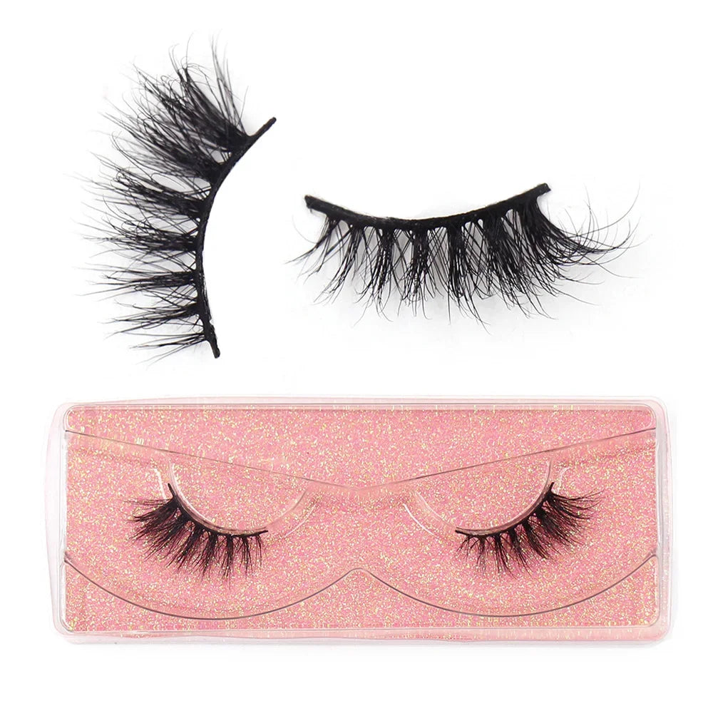 Half Eey Lashes Soft Mink Lashes Reusable Foxy Eyes False Eyelashes Natural Fluffy Makeup Tools Extension Fake Lashes Maquiagem