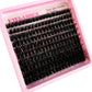 10Row 60D-120D 5D Fluffy Thick Lashes Clusters 10-18mmMix Wispy Individual Lashes Extensions Clusters DIY Makeup False Eyelashes