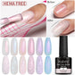 PUENTE Pearl Color Builder Nail Gel Polish Hema Free Shell Thread Glitter Nail Extension Semi-Permanent Construction Gel Varnish