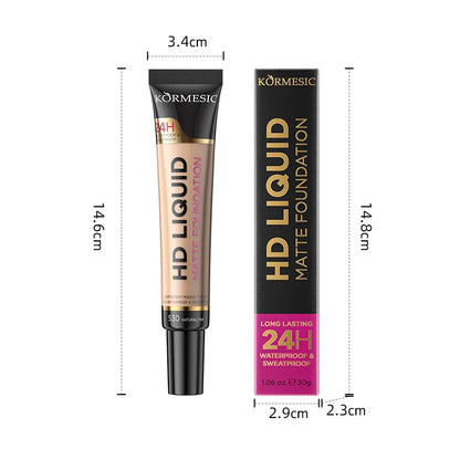 Liquid foundation naturally covers flaws without sticking powder plain face cream transparent conceals Beauty blemishes