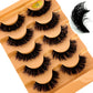 New 10 Pairs (2 Box) Cat Eyelashes Fluffy False Eyelashes Naturally Soft & Thick 9D Faux Mink Eyelashes Enhance Eye Makeup