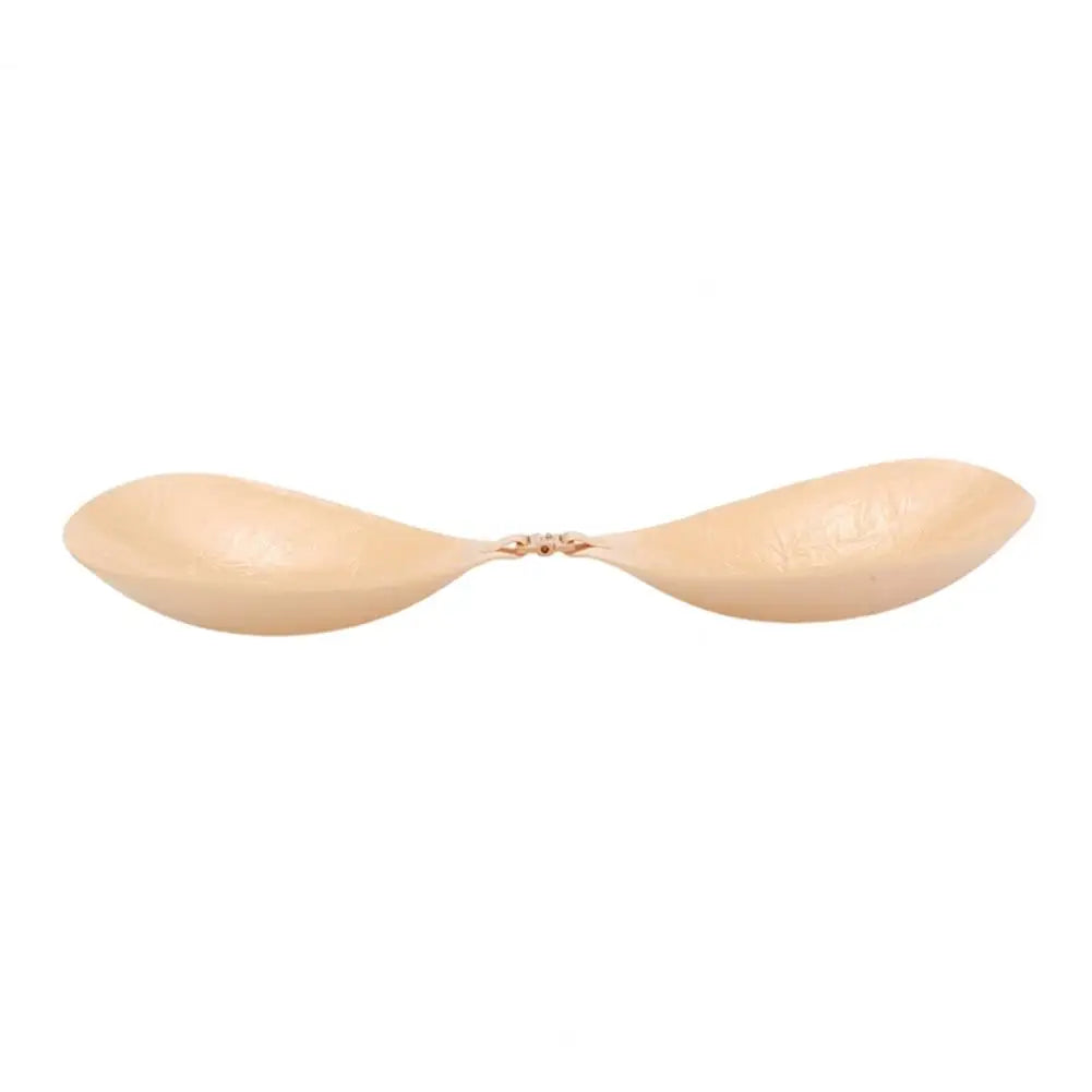 Bra Chest Patch Thick Invisible Silicone Bra Pads Chest Stickers Lift Up Strapless Nipple Covers Bridal Wedding Dress