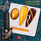 1- 6pc Golden Glitter Cat Magnetic Nail Gel Cat Eye Holographic Reflective Semi Permanent UV Gel Soak Off Sparkling Nail Art