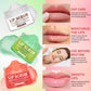 Hllozzi 50g lip scrub jojoba oil vitamin C hydrating moisturizing mild non-irritating watermelon, coconut, apple