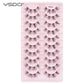 YSDO Natural Mink Eyelashes 3/6/10 Pairs Wispy Faux 3D Mink Lashes Short Fluffy Half False Eyelash Makeup Tools Cat Eye Lashes