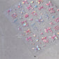 Golden Thread Butterfly Jelly Series Nail Art Stickers High Quality New Bronzing DIY Manicure Decal Decoration