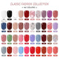 KUDAN 6Pcs Water-Based Nail Polish Set 10ml Nude Red Pink Peel-Off Air-Dry Nail Art Polish Kit Manicure No Need Lamp