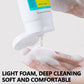 RAVE LADY Low PH 150ml Facial Cleanser Gentle Oil Control Moisturizing Face Wash Whitening Facial Foam Exfoliating Deep Remove