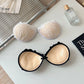Lace Silicone Bra Reusable Nipple Stickers Adhesive Nipple Cover Bra 3CM Thickened Push Up Bra Chest Patch